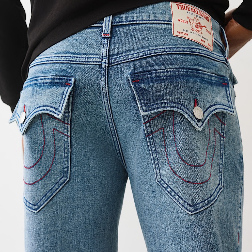 True Religion Men’s Light Blue Boot Cut Jeans